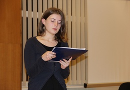 Kauno valstybinio dramos teatro mokyklėlės „Mano teatras“ auklėtinė Miglė Čižaitė