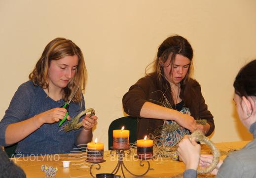 Dirbinių iš žolynų kūrimas