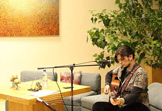 Domantas Razauskas, poezija ir dainos bibliotekoje