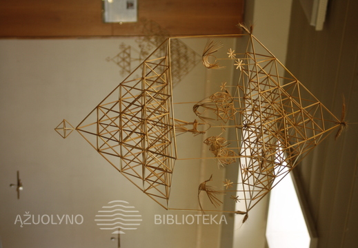 Sodas perteikiantis pasaulio modelį: dangus, žemė, požemis