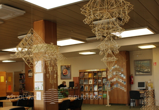 Parodos "Dangaus sodai" ekspozicija