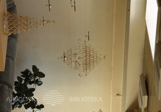 Parodos "Dangaus sodai" ekspozicija