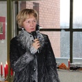 Renginio vedėja - bibliotekos darbuotoja, teatrologė Elvyra Markevičiūtė