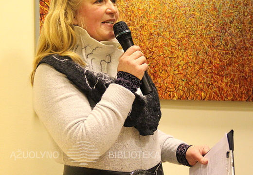 Renginio vedėja Rimantė Tamoliūnienė