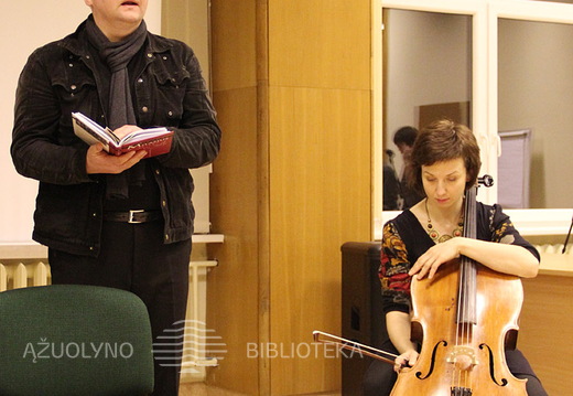 Aktorius Giedrius Arbačiauskas ir Vaclovo Šiugždinio anūkė Agnė Arbačiauskienė