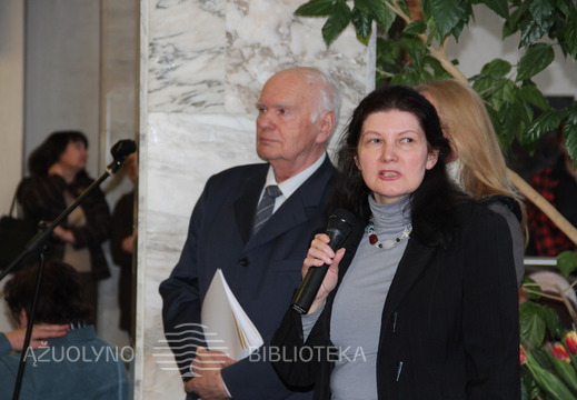 KAVB Meno leidinių skyriaus vedėja Stasė Jomantienė