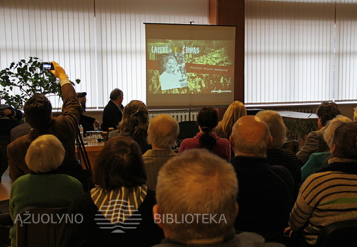 Buvo parodytas trumpas filmukas apie knygą