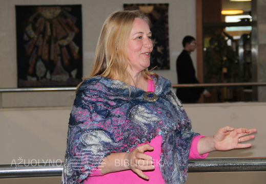 KAVB Kultūros renginių ir leidybos grupės vadovė Rimantė Tamoliūnienė