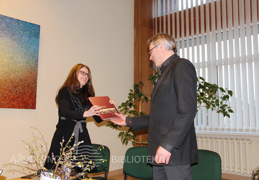 KAVB dovana Alvydui Šlepikui