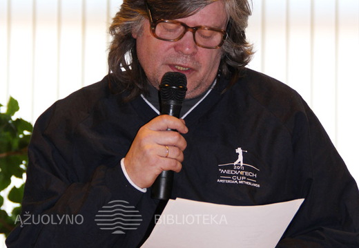 Savo eiles skaito Edmundas Janušaitis