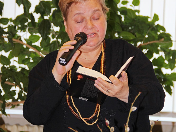 Eiles V. Tamoliūnui skaitė Dovilė Zelčiūtė