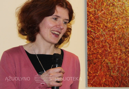 Svečius sveikino poetė Erika Drungytė