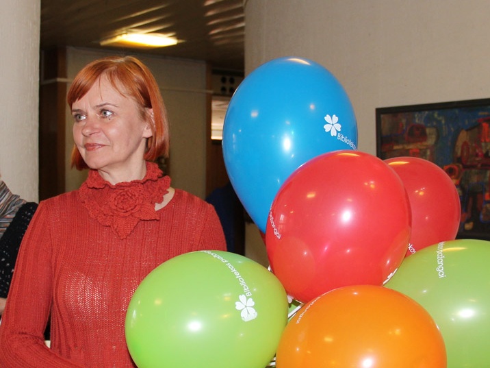 Vaikų literatūros skyriaus vyresnioji bibliotekininkė Rasa Šukevičienė