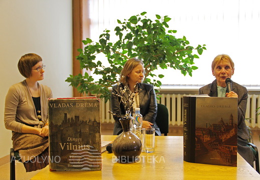 V. Drėmos knygos „Dingęs Vilnius“ pristatymas