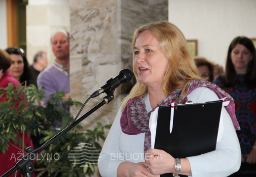 KAVB Kultūros renginių ir leidybos grupės vadovė Rimanta Tamoliūnienė