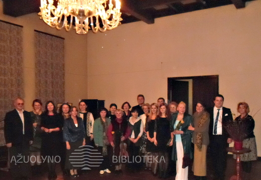 18. Muzikinio vakaro "Atodangos" organizatoriai, atlikėjai ir svečiai.