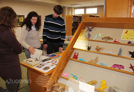 M.Česnavičiaus origamio darbų paroda