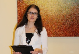 Renginį vedė KAVB renginių organizatorė Aistė Megelinskienė