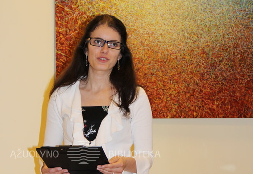 Renginį vedė KAVB renginių organizatorė Aistė Megelinskienė