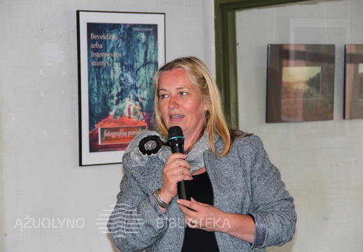 Parodą pristatė KAVB Kultūros renginių ir leidybos gr. vadovė Rimantė Tamoliūnienė