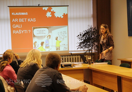 Ar bet kas gali rašyti?