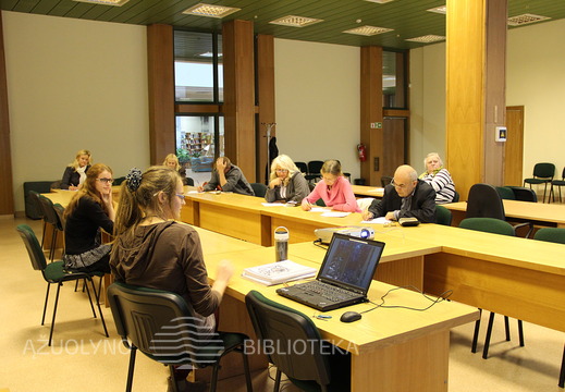 Kūrybinių dirbtuvių akimirka