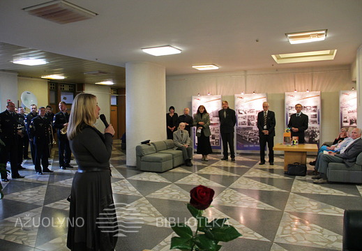 Renginį vedė KAVB Kultūros renginių ir leidybos grupės vadovė Rimantė Tamoliūnienė 