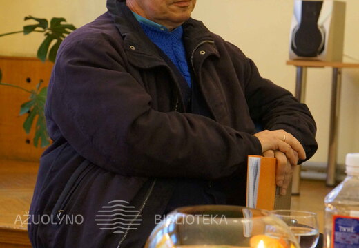 Rašytoją kalbinęs muziejininkas Edmundas Kazlauskas