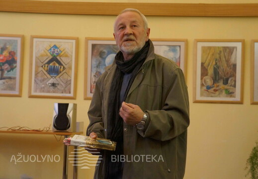 Vakaro svečias rašytojas Donaldas Kajokas