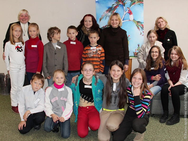 Edukacinės veiklos &quot;Įgūdžiai per meną&quot; dalyviai