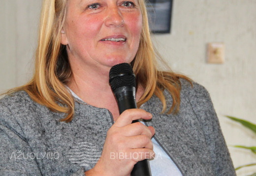 Parodą pristatė KAVB Kultūros renginių ir leidybos grupės vadovė Rimantė Tamoliūnienė 