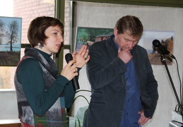 Violončelininkė Agnė Arbačiauskienė ir aktorius Giedrius Arbačiauskas
