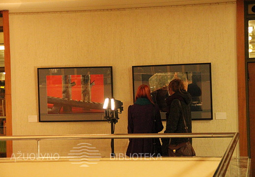 Parodos atidarymo akimirka 