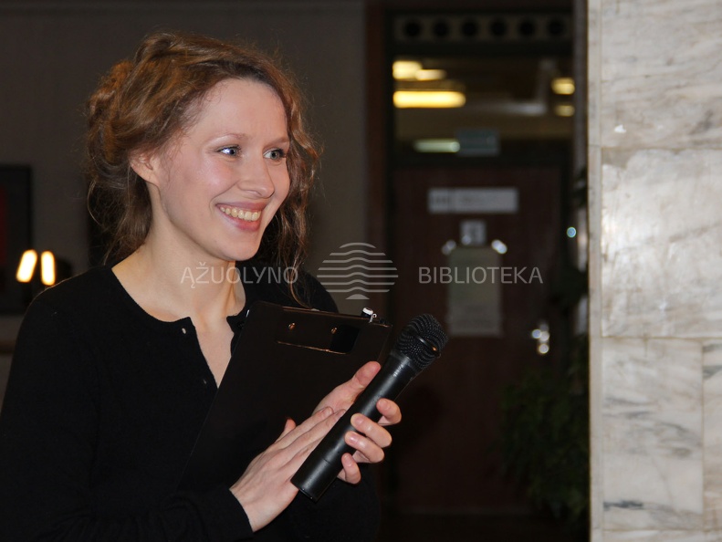 Parodą pristatė KAVB Kultūrinės veiklos vadybininkė Eglė Lukšaitė