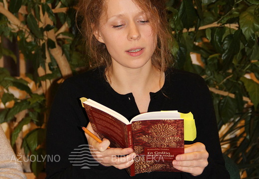 Knygos ištraukas skaitė Eglė Lukšaitė