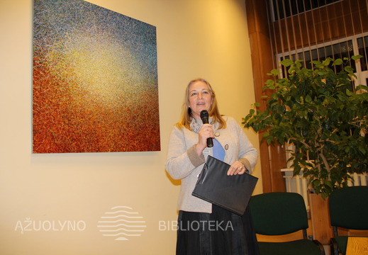 Renginį vedė KAVB Kultūros renginių ir leidybos grupės vadovė Rimantė Tamoliūnienė