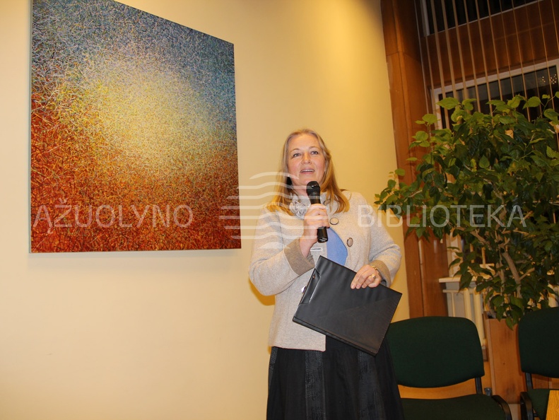 Renginį vedė KAVB Kultūros renginių ir leidybos grupės vadovė Rimantė Tamoliūnienė