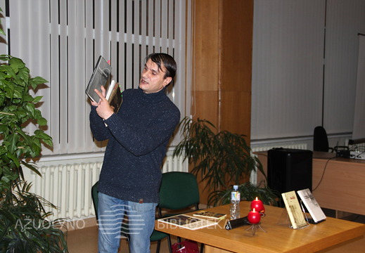 Poetas, eseistas R. Stankevičius pristatė savo kūrybą