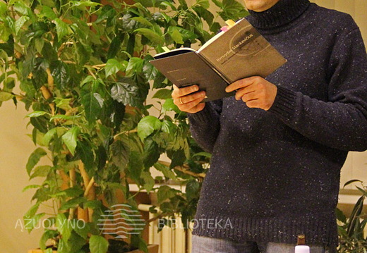 Autorius skaitė savo eiles