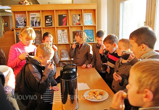 Po darbų labai skanu arbata