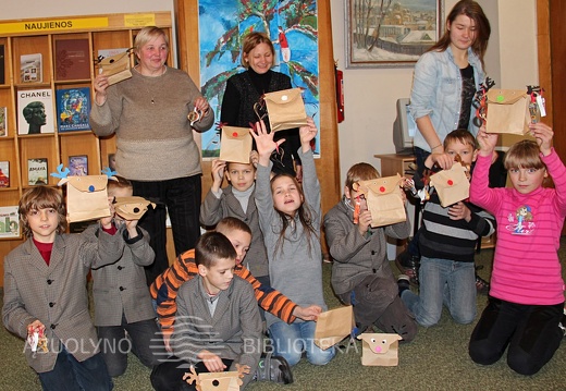 Smagu pasidarius kalėdinių darbelių 