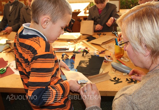 Į kūrybą įsitraukė ir vaikai, ir mokytoja
