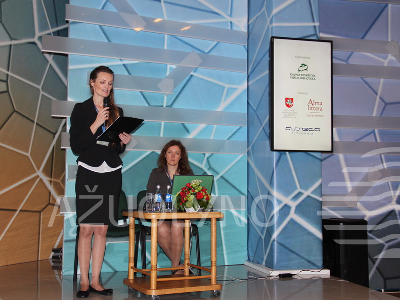 Konferenciją moderavo Kristina Bartkienė ir Gina Poškienė, Kauno apskrities viešoji biblioteka
