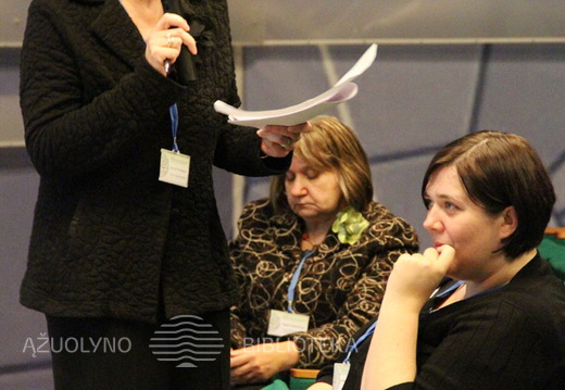 Konferencijos akimirka