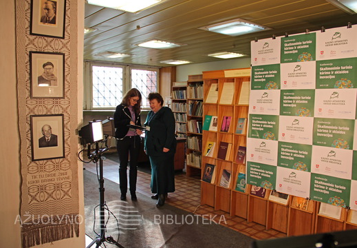 Konferencijos akimirka