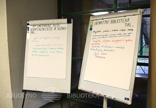 Konferencijos akimirka