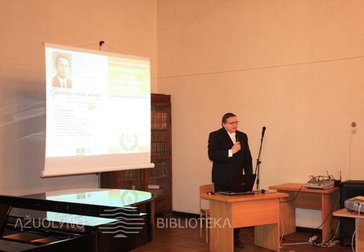 Skaidres pristato LMTA doc. Rolandas Aidukas.