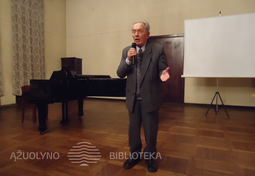 Kalba prof. Karolis Rimtautas Kašponis.