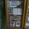 Parodos &quot;Profesorius, mokslų daktaras Karolis Rimtautas Kašponis&quot; stendai.