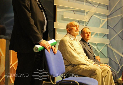 Vakaro svečiai: G. Dručkus, A. Patackas ir A. Žarskus